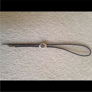 Vintage, leather western Bolero tie